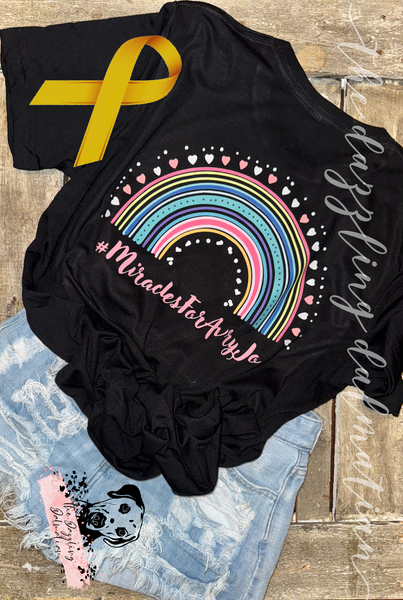 #MiraclesforAvryJo Fundraiser T-shirt