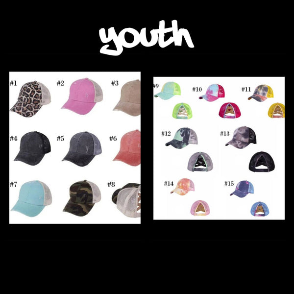 Raggedy Patch Hats Youth